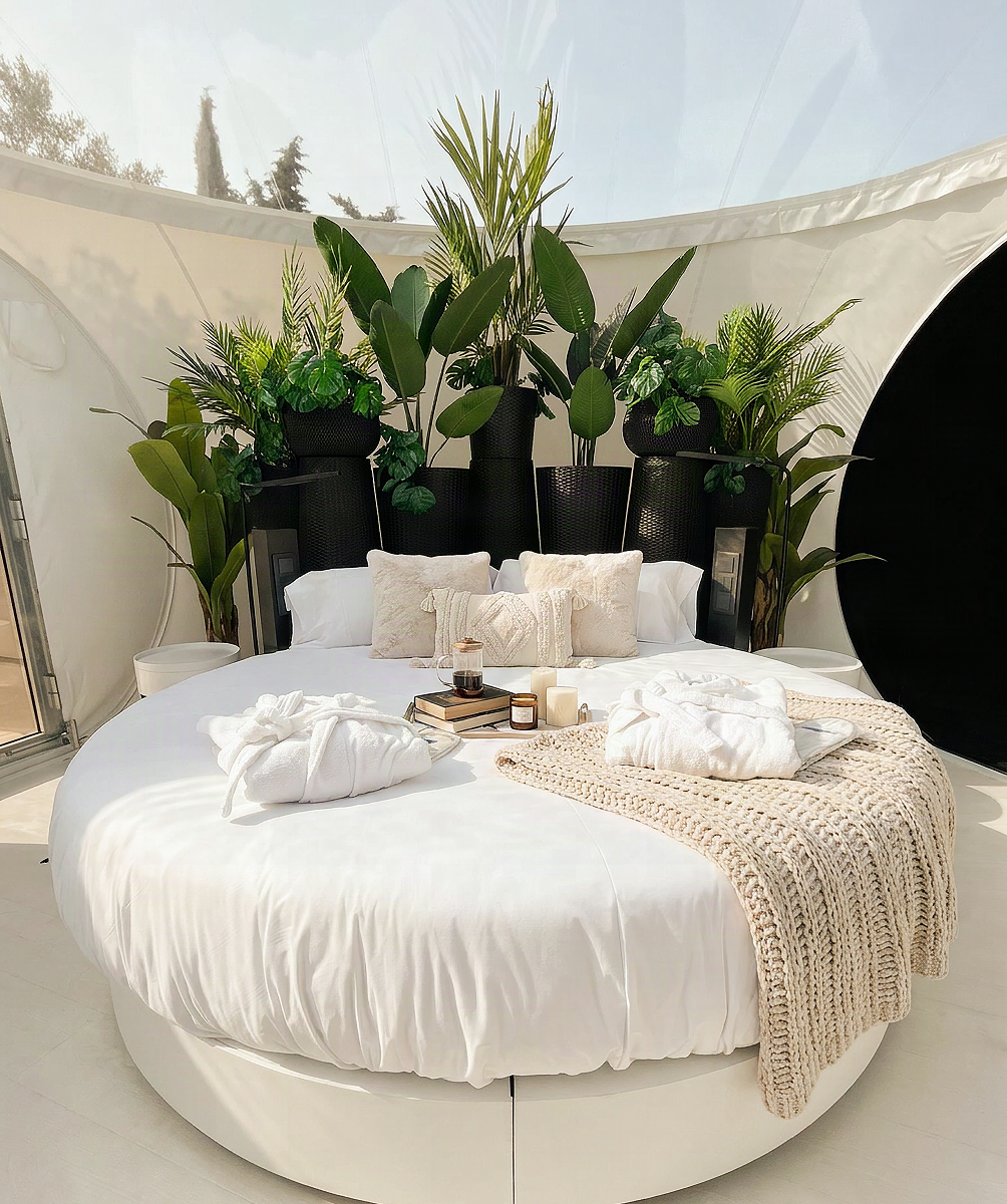 Glamping con Jacuzzi: Presidencial Vulcano