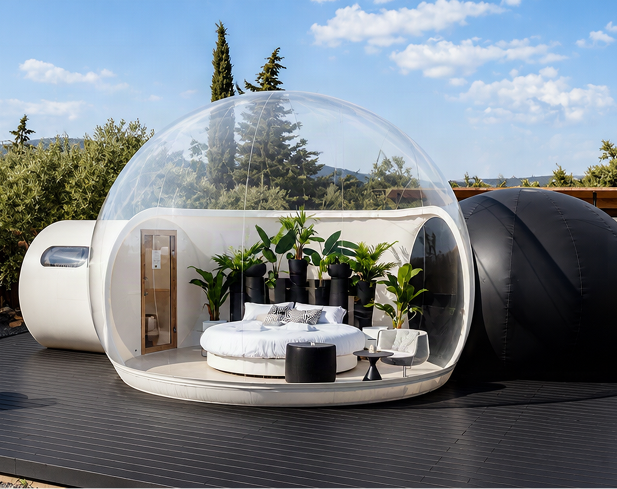 Glamping con Jacuzzi: Presidencial Vulcano