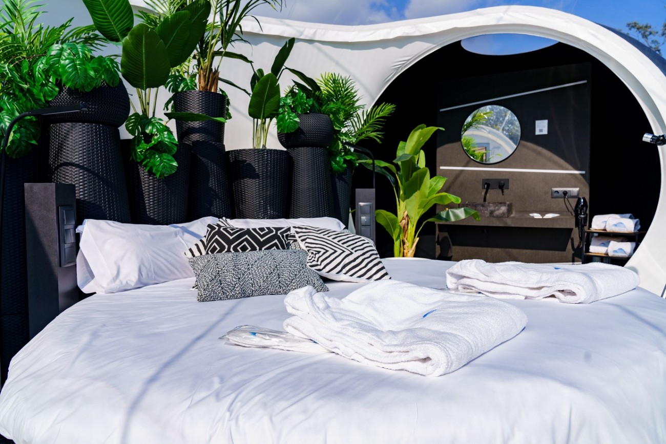 Glamping con Jacuzzi: Presidencial Vulcano