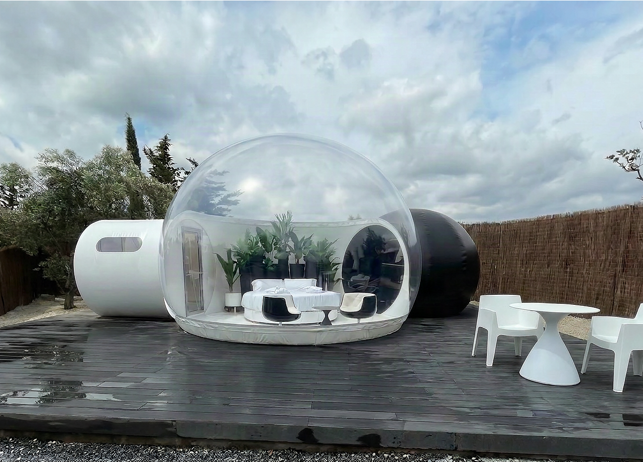 Glamping con Jacuzzi: Presidencial Vulcano