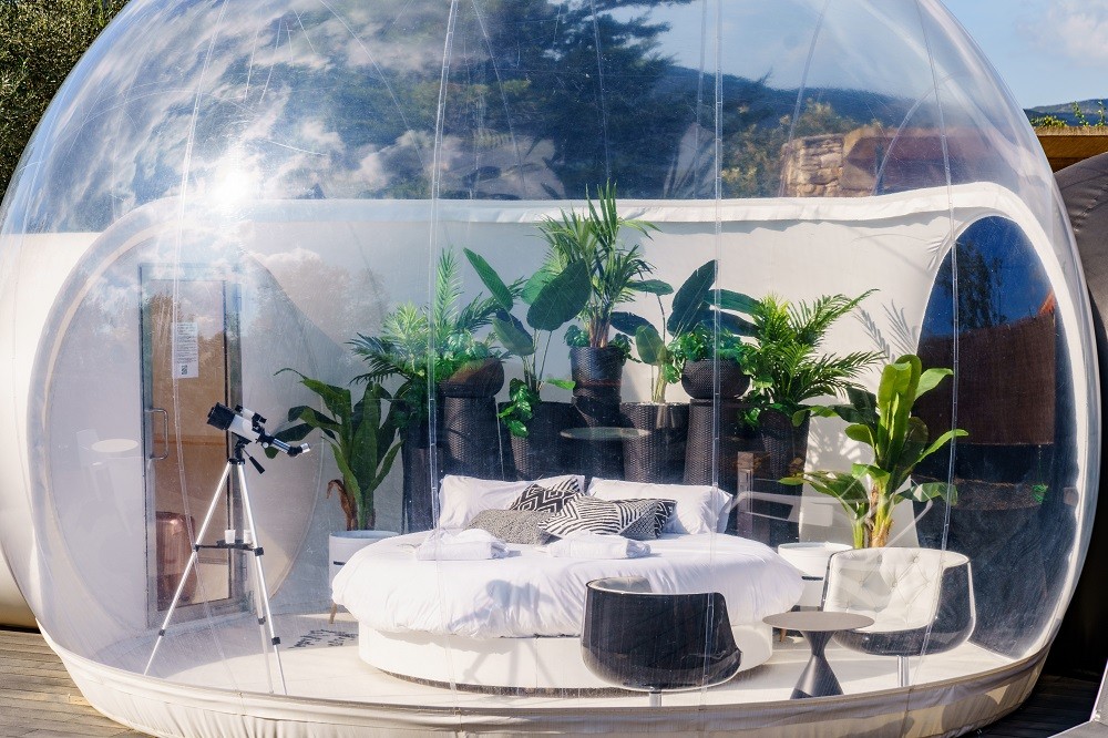 Glamping con Jacuzzi: Presidencial Vulcano
