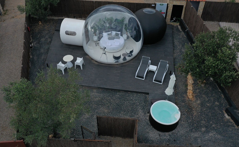 Glamping con Jacuzzi: Presidencial Vulcano
