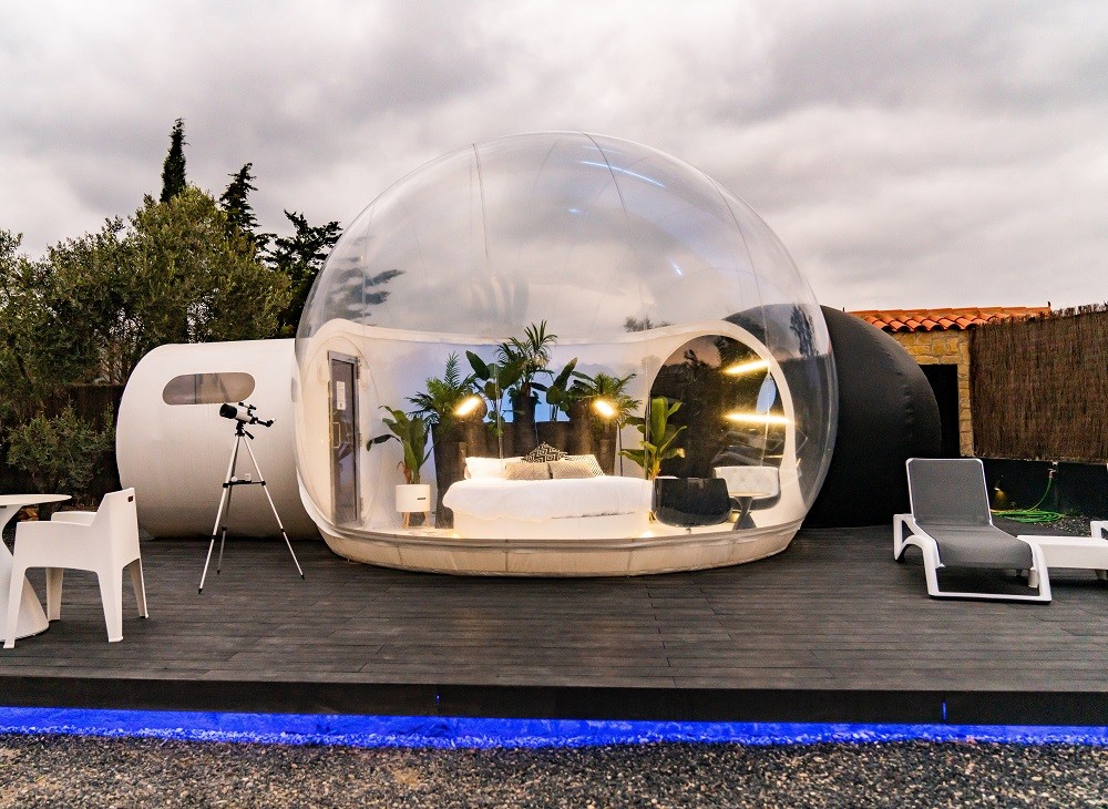Glamping con Jacuzzi: Presidencial Vulcano

