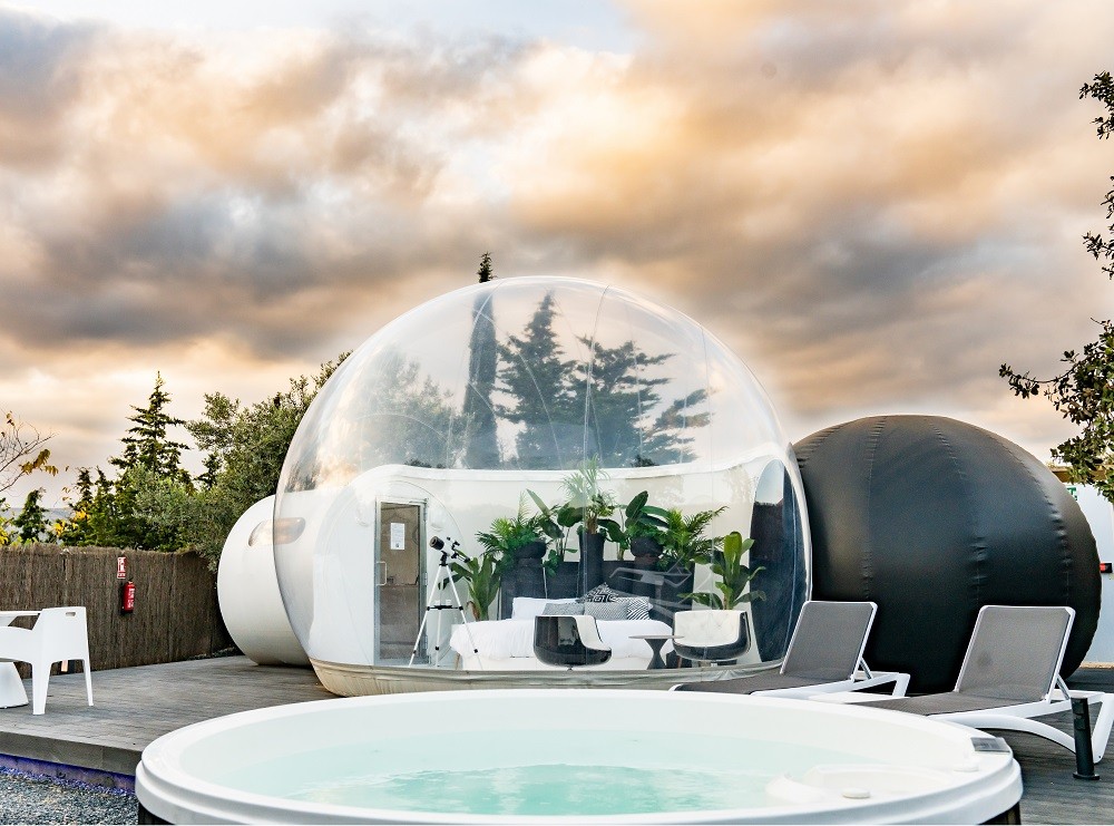 Glamping con Jacuzzi: Presidencial Vulcano
