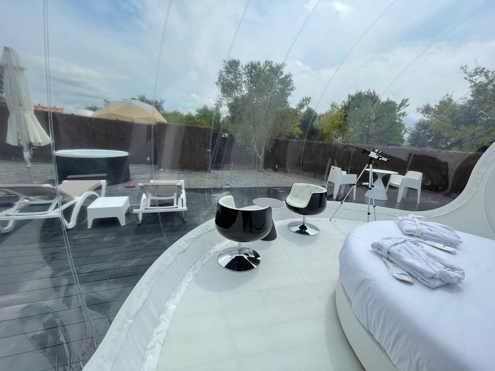 Glamping con Jacuzzi: Presidencial Vulcano
