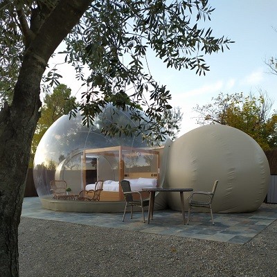 Glamping lujo con purificador de aire Premium Clean Air
