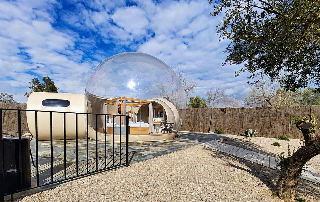 Glamping para parejas: Premium King
