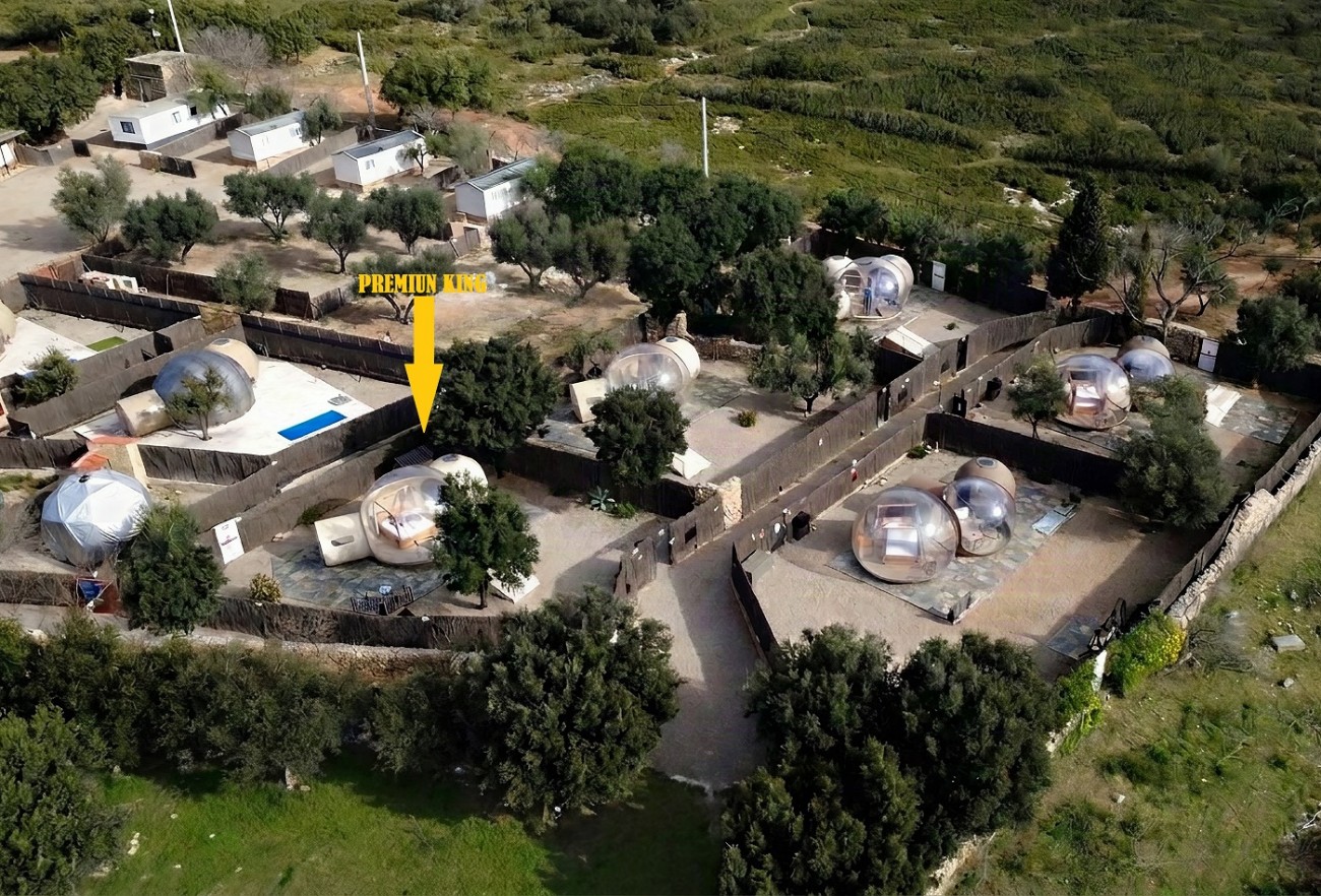 Glamping para parejas: Premium King