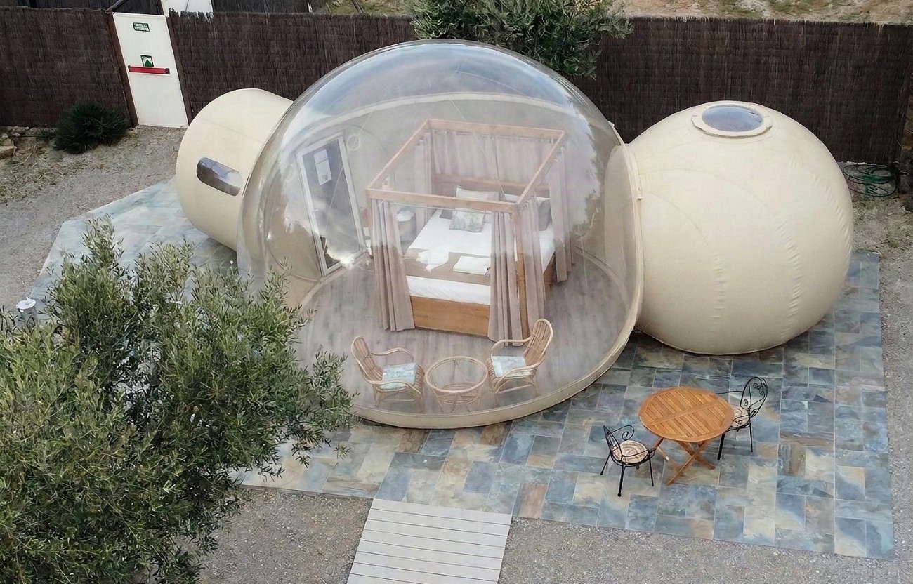 Glamping para parejas: Premium King