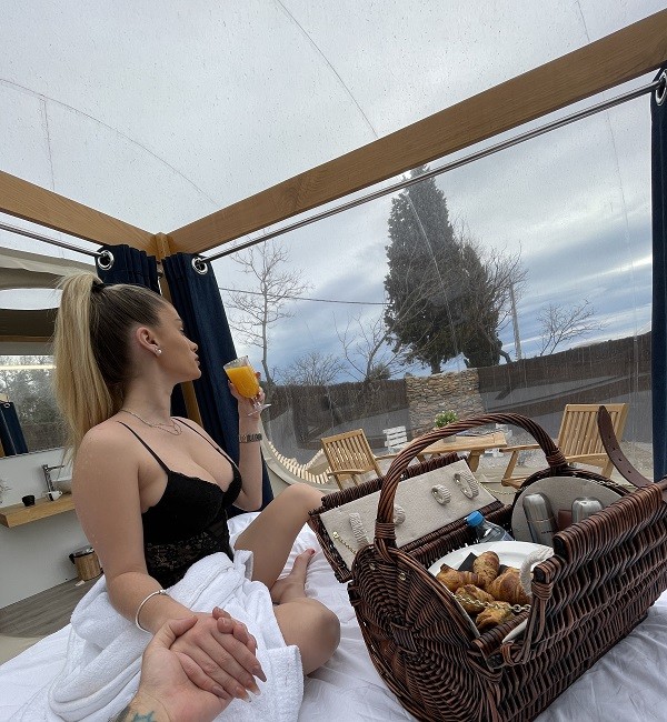Glamping para parejas: Premium King
