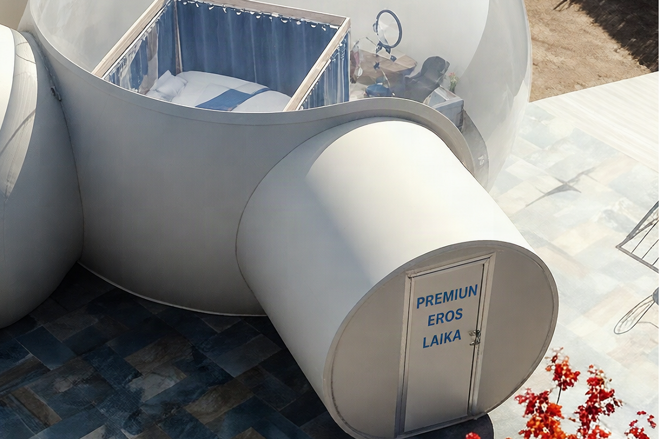 Glamping con mascotas en burbuja Premium Extra