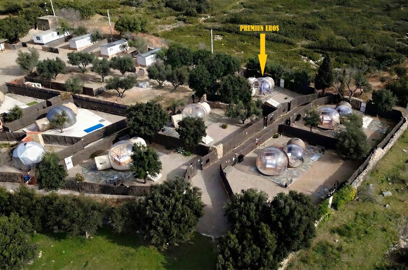 Glamping con mascotas: Premium Eros