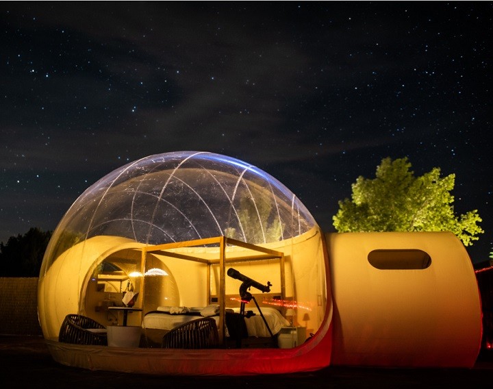 Glamping con mascotas: Premium Eros
