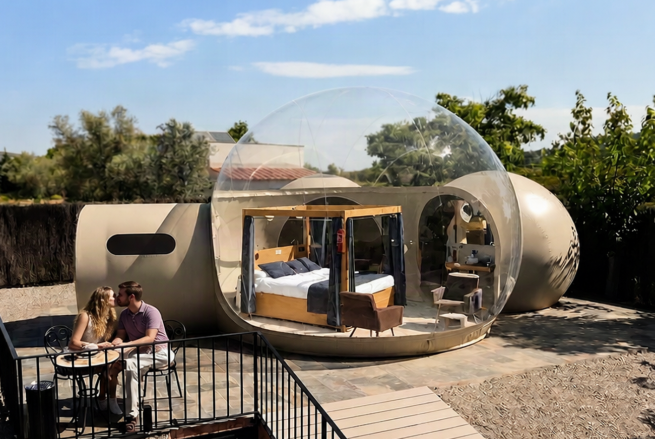 Glamping con mascotas: Premium Eros