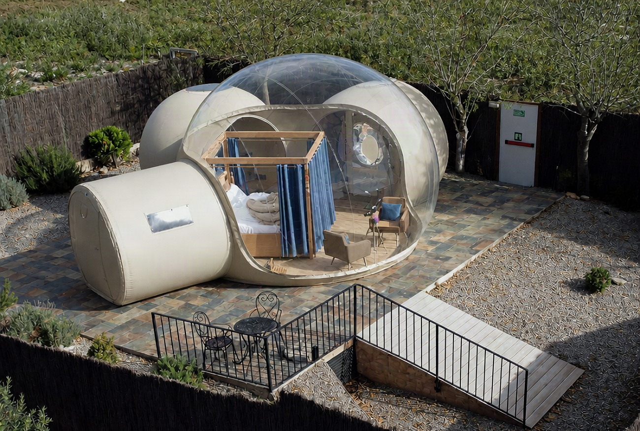 Glamping con mascotas: Premium Eros