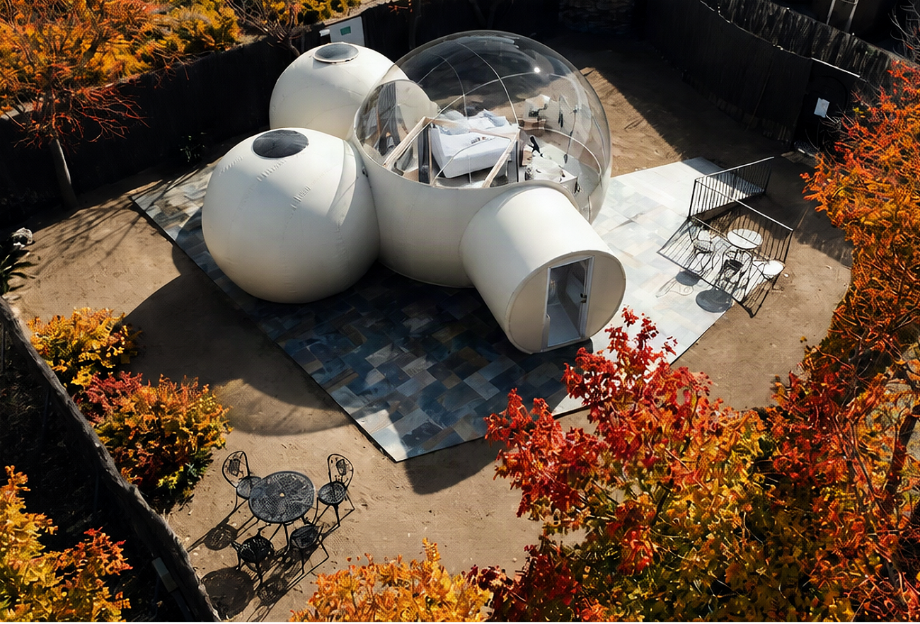 Glamping con mascotas: Premium Eros