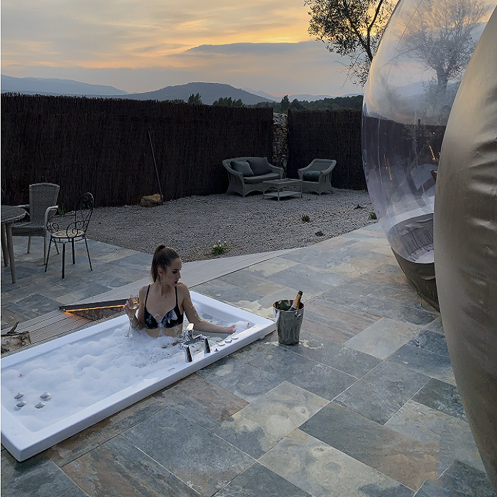 Glamping Luxury con hidromasaje
