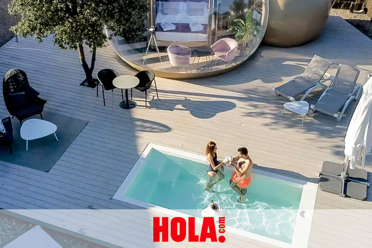 Hoteles burbuja Para las noches de verano en la revista HOLA